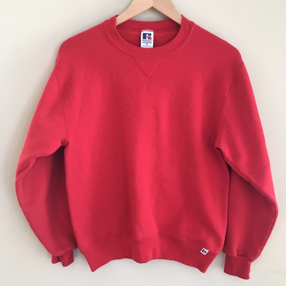 Vintage Russell Athletic Made in USA Crewneck Sz M